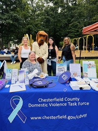 Child Advocacy Center staff at Bensley Park National Night Out