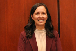 Dr. Jenna Darby, the Clover Hill District's interim representative on the Chesterfield School Board