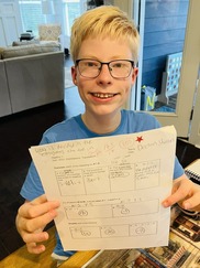 Midlothian Middle School student Declan Shelton 