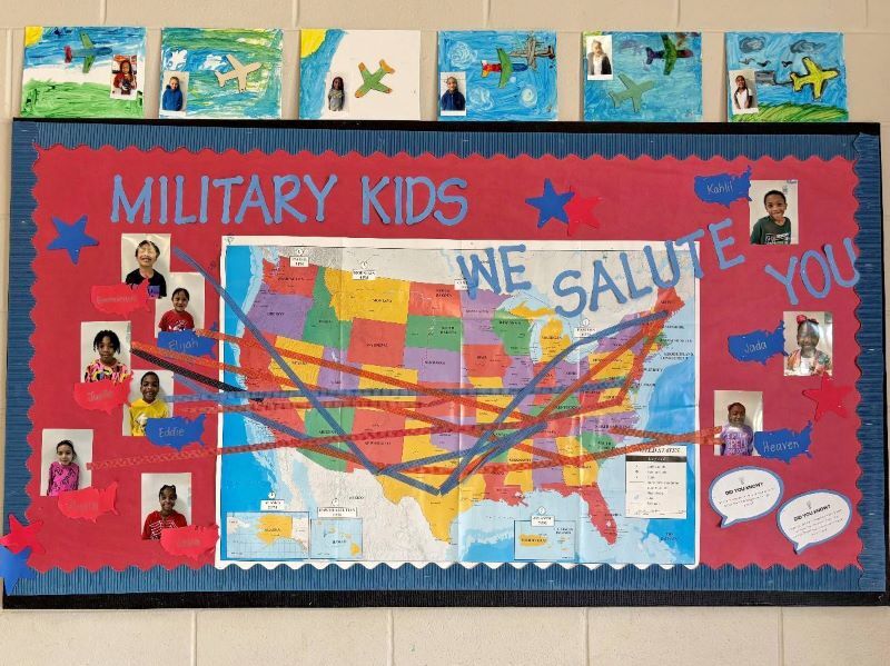 Hopkins Elementary again achieves Purple Star designation