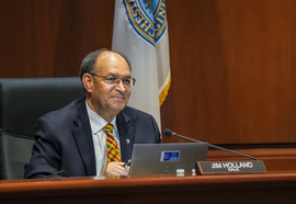 Late Dale District Supervisor Jim Holland