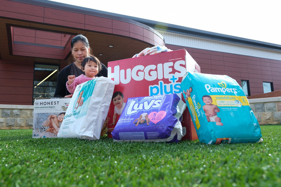 Chesterfield's Diaper Drive is now under way and will continue through the end of March 