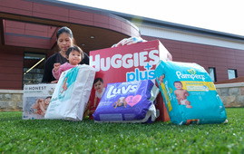 Chesterfield's Diaper Drive is now under way and will continue through the end of March 