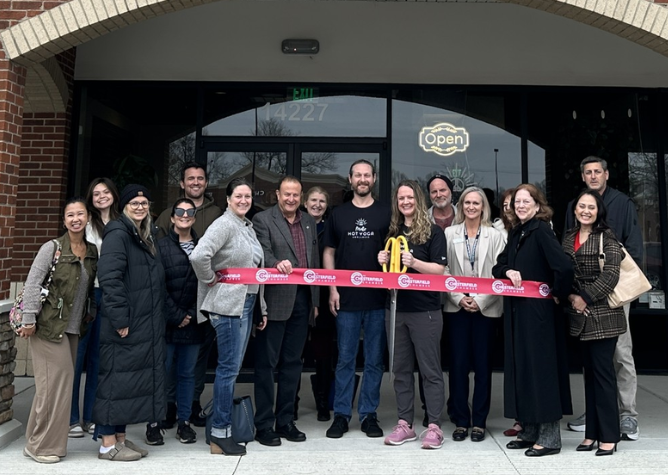 Midlo Hot Yoga Ribbon Cutting