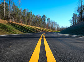 A view from Chesterfield's Nash Road Extension