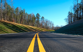 A view from Chesterfield's Nash Road Extension