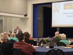 Dr. Casey Addresses Academy Alumni