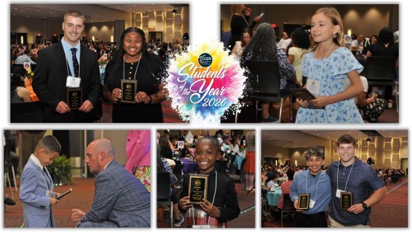 A photo collage of Chesterfield County Public Schools' 2026 Students of the Year
