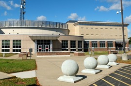 An exterior view of the Chesterfield County Jail