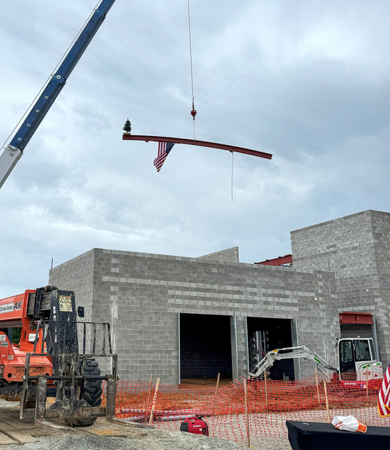 Falling Creek Police Topping Out