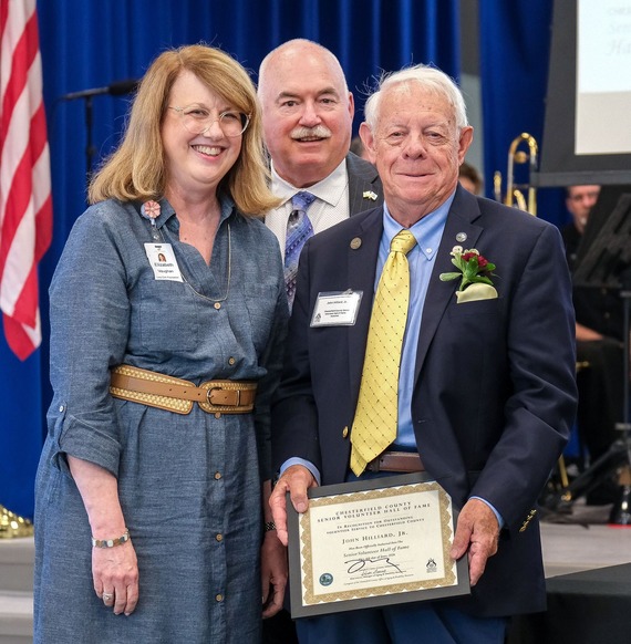 John Hilliard Jr., a 2026 Chesterfield Senior Volunteer Hall of Fame inductee