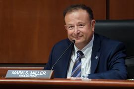 Midlothian District Supervisor Dr. Mark Miller, chair of the Chesterfield Board of Supervisors for 2026