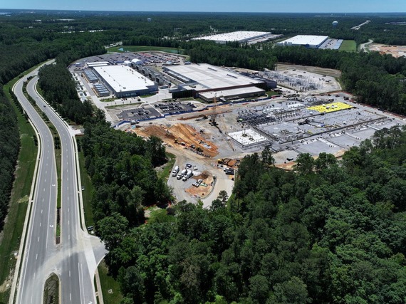 Chirisa's data center campuses at Meadowville Technology Park in eastern Chesterfield