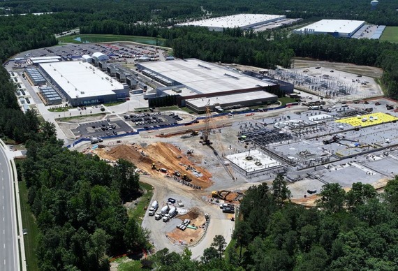 Chirisa's data center campuses at Meadowville Technology Park in eastern Chesterfield