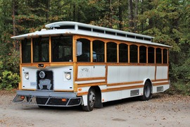 Take a trolley tour of Mid-Lothian Mines and Railroad Park during the annual Mid-Lothian Mines Day Event