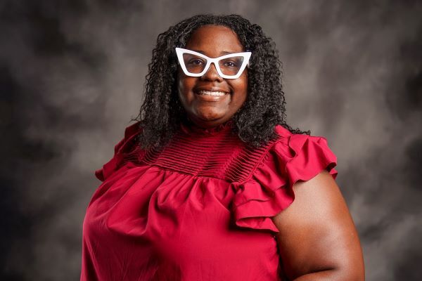 Former Monacan High economics teacher Lavenia Daniels, now the dean of students at Thomas Dale High
