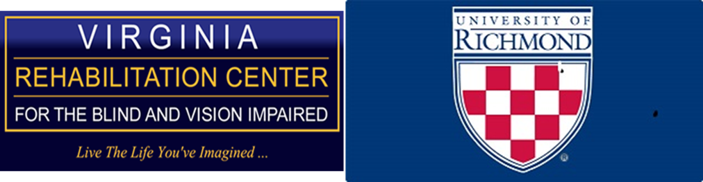 VRCBVI and University of Richmond Logos