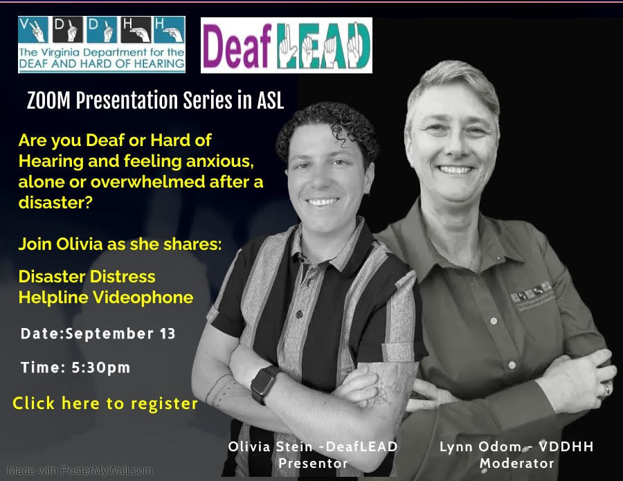 Deaf Hard of Hearing Webinar