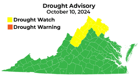 November 8 Drought Map