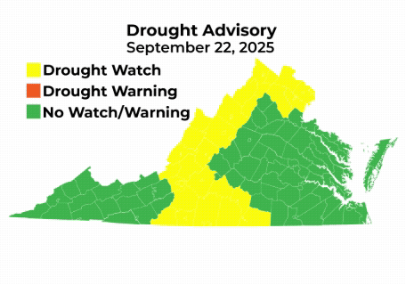November 17, 2025 - Drought Watch Map