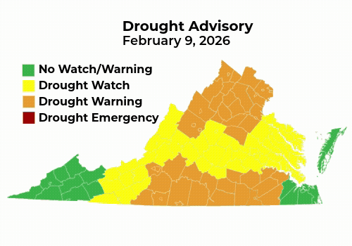 Drought Advisory Update for mid-April 2026