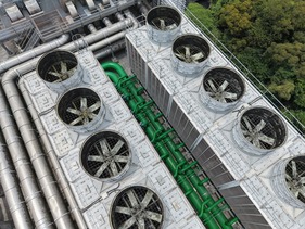 stock photo for data center cooling