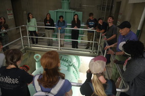 DEQ Interns at the Cobbs Creek Reservoir