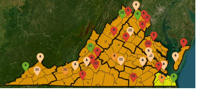 Drought monitoring dashboard