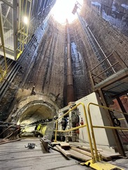 AlexRenew Bottom of Screening Shaft