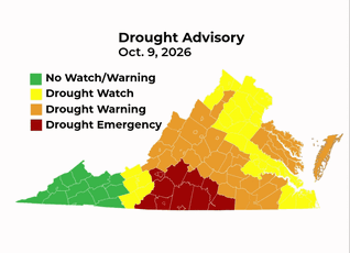 Drought advisory animation