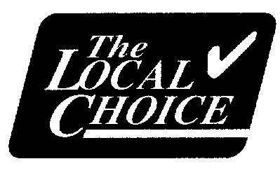 The Local Choice logo, black and white