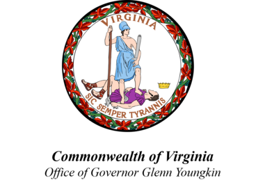 Virginia Seal and Office of Governor Glenn Youngkin