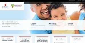 Virginia managed care screenshot 