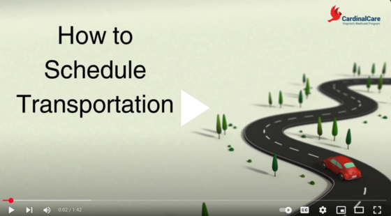 how to schedule transportation video