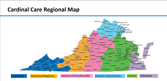 Medicaid Region Map