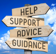 Help, support, advice, guidance