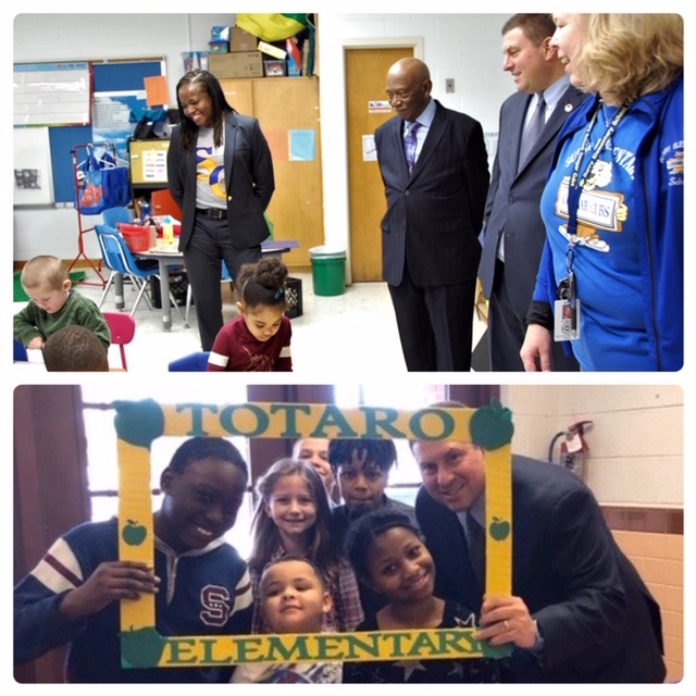 Dr. Lane visits Surry County and Brunswick County Public Schools