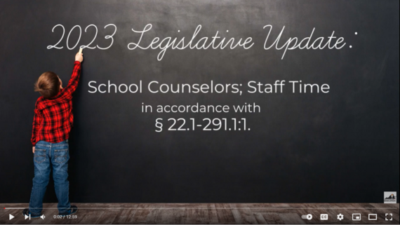 Video Screen Shot: Legislative Update