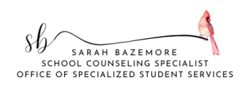Sarah Bazemore, School Counseling Specialist, Office of Specialized Student Services