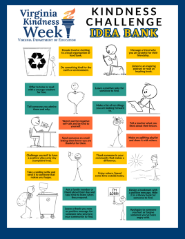 Color Version Kindness Week Idea Bank (Older Version) 