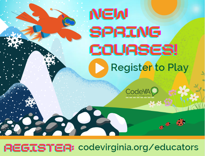 CodeVA New Spring Courses