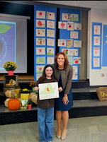 Superintendent Gullickson with a student at the Crunch event