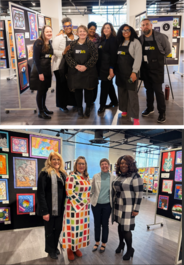 Newport news art teachers, leaders, and VDOE staff