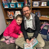 Parent and student reading
