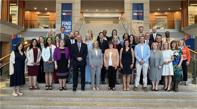 Principals of Distinction with Virginia Board of Education Members