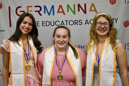 Germanna Future Educators Academy students at Senior Signing Day 