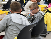 Robotics students