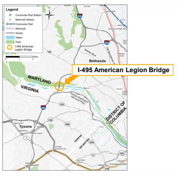 I-495 ALB Map