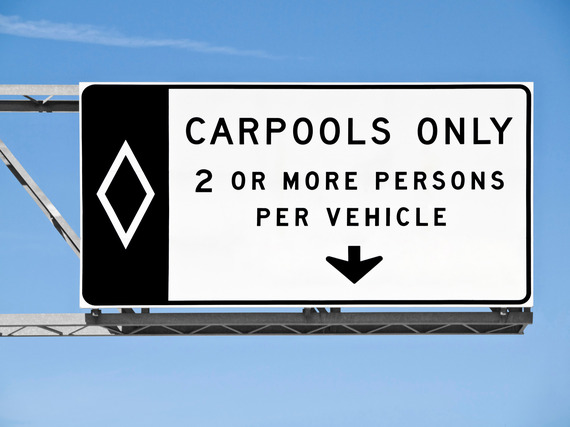 Carpool sign