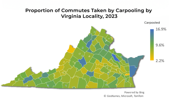 Carpool map